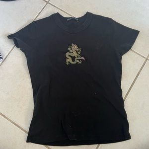 brandy melville dragon crop top- one size
